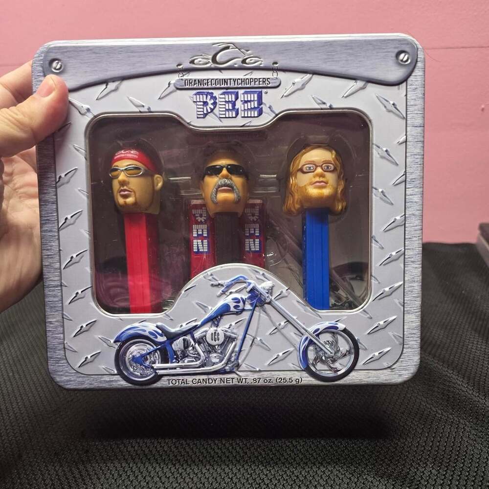 PEZ Orange County Choppers Gift Tin Set